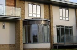 Single ply roofing - view of completed job