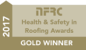 NFRC Gold Winner Health and Safety in Roofing Award 2017