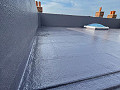Liquid coating roof